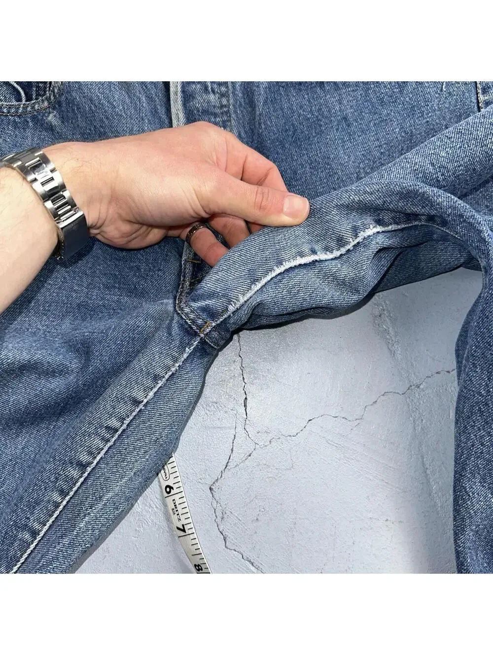 Levis 501 Vintage 80s Redline Selvedge USA XX Jeans Med Wash 32x32 Act 30x29